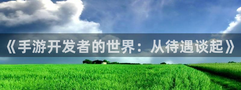 大神28论坛算法：《手游开发者的世界：从待遇谈起》